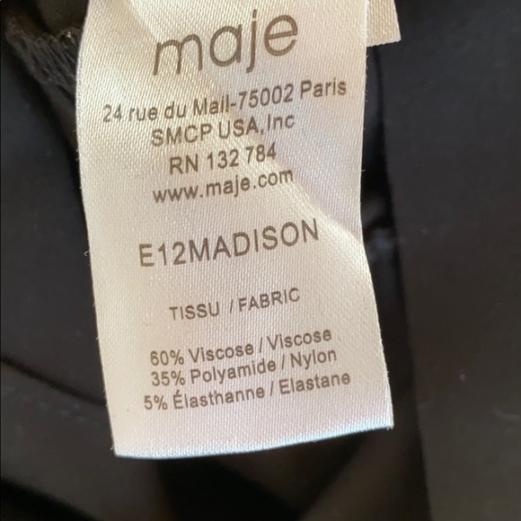 NWOT Maje drop waist dress - Picture 8 of 12